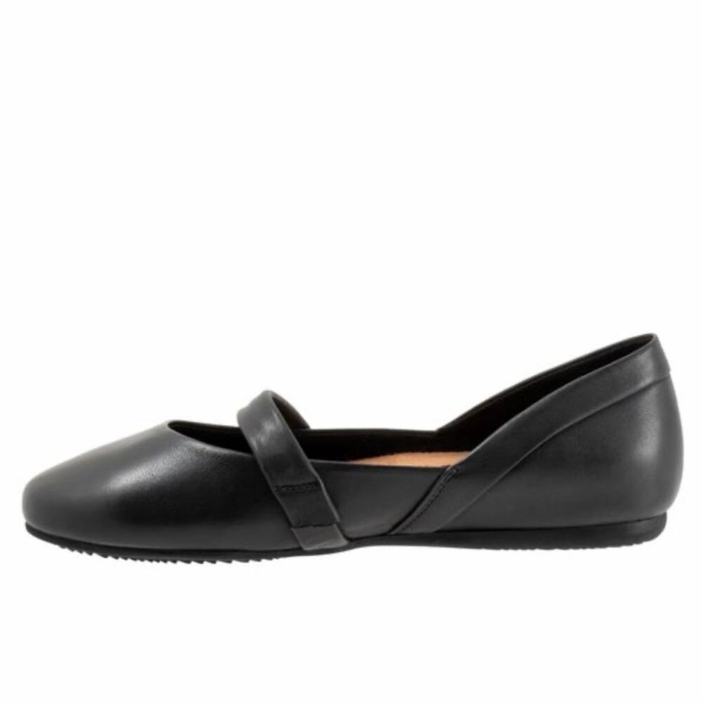 SoftWalk Samara Leather Mary Jane Ballet Flats Womens 7.5 N Comfort Cushioned